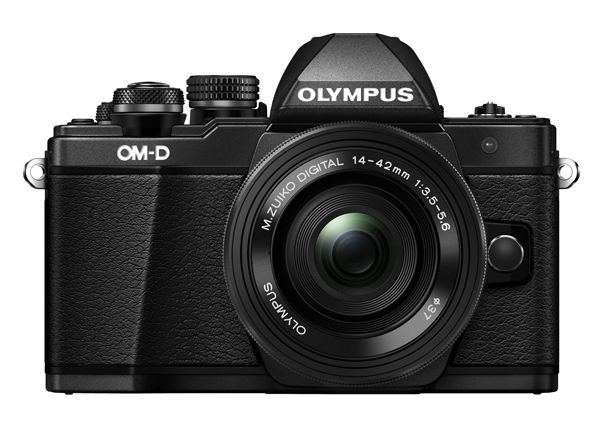 Olympus OM-D E-M10 II Mirrorless Digital Camera with 14-42mm Lens - Black