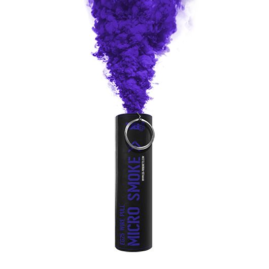 EG EG25 Wire Pull Smoke Grenade - Purple