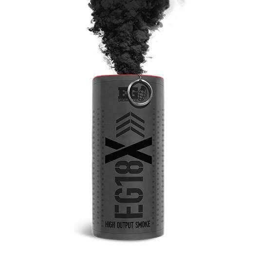 EG EG18X Wire Pull Smoke Grenade - Black