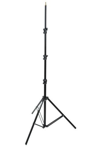 Manfrotto 9' Basic Black Light Stand, 5/8" Stud + 015 Top